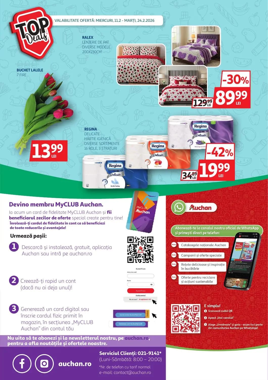 HÂRTIE IGIENICĂ REGINA DELICATE - pagina catalog