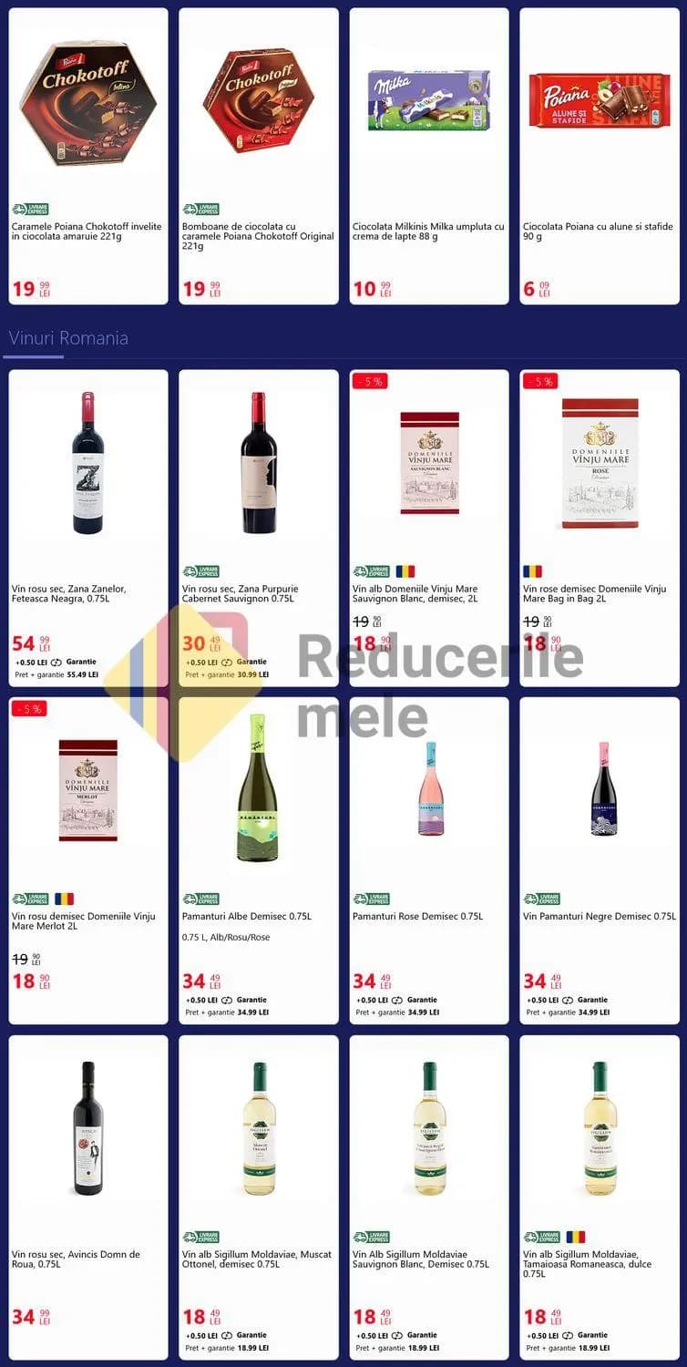 Ciocolata Poiana cu alune si stafide 90 g - pagina catalog