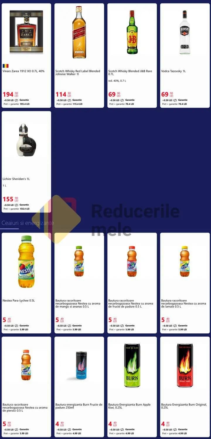 Bautura Energizanta Burn Original, 0.25L - pagina catalog